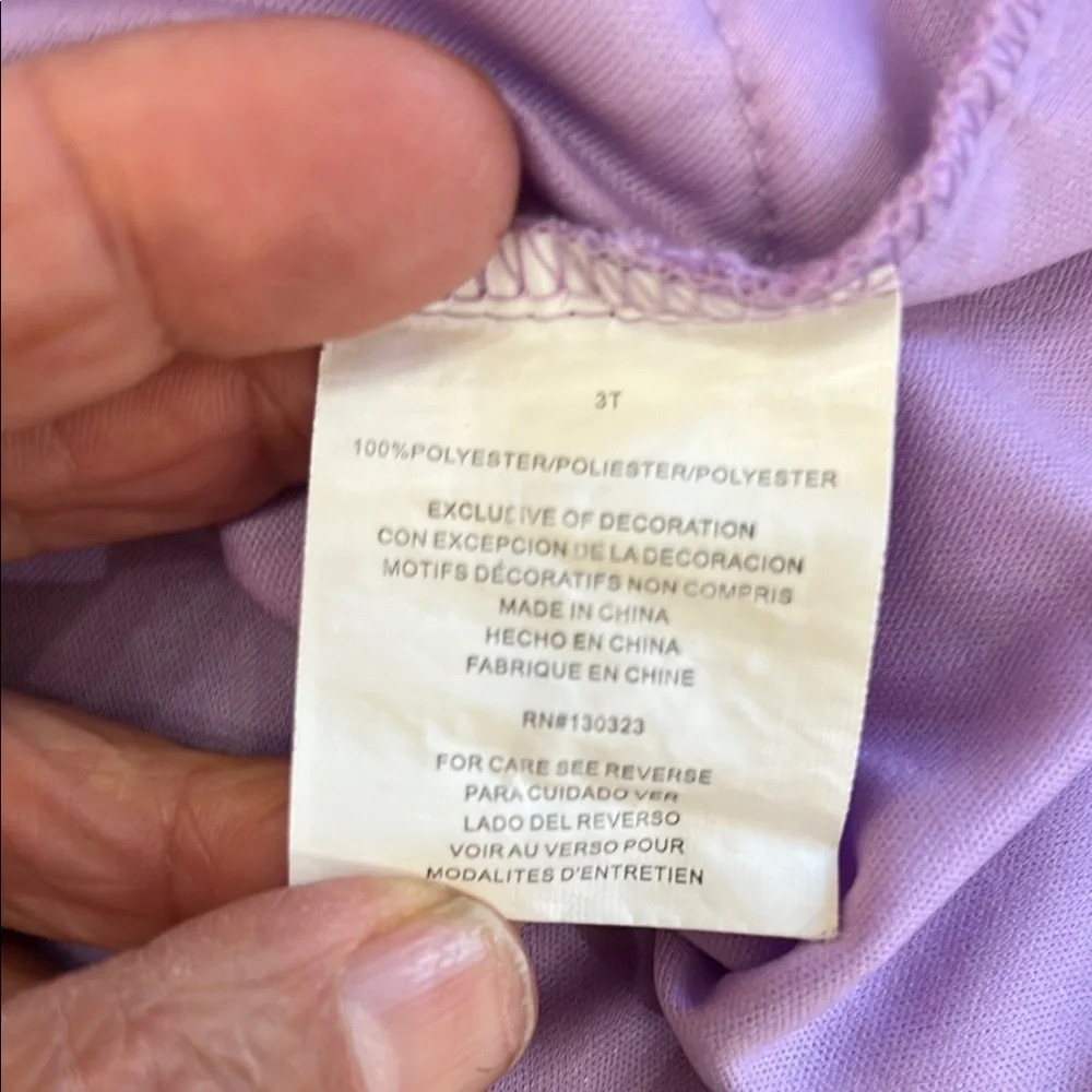 Kids Headquarters Purple Ruched Ruffled Sundress - Picture 4 of 5
